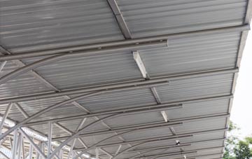 installing Broadoak End metal roofing