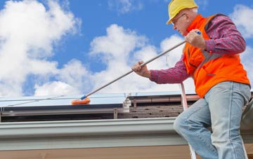 Broadoak End soft wash roof cleaning